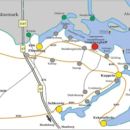 Strandappartement Steinberghaff 